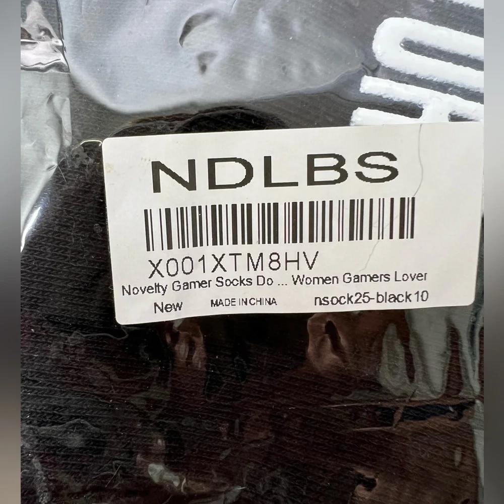 Brand New-“Do Not Disturb-I’m Gaming” Socks